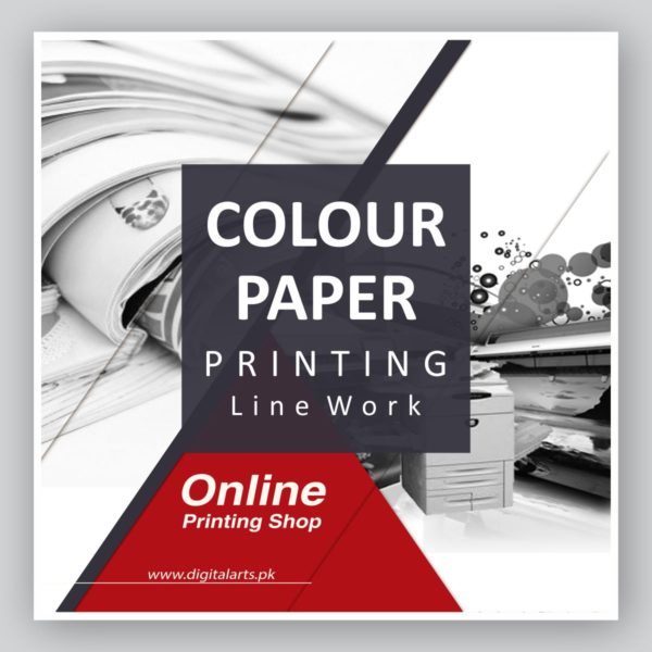 Colour Paper Printing (Line Work)